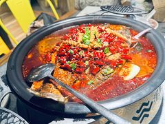 -探鱼·鲜青椒爽麻烤鱼(北京路天河城店)