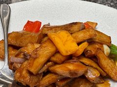 法式鹅肝炒杂菌-頂好酒家·经典粤菜(海信广场店)