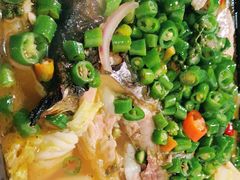-探鱼·鲜青椒爽麻烤鱼(中天广场店)