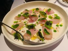 烟熏帝王鱼薄片-壳里西餐厅Coquille Seafood Bistro(蒙自路店)