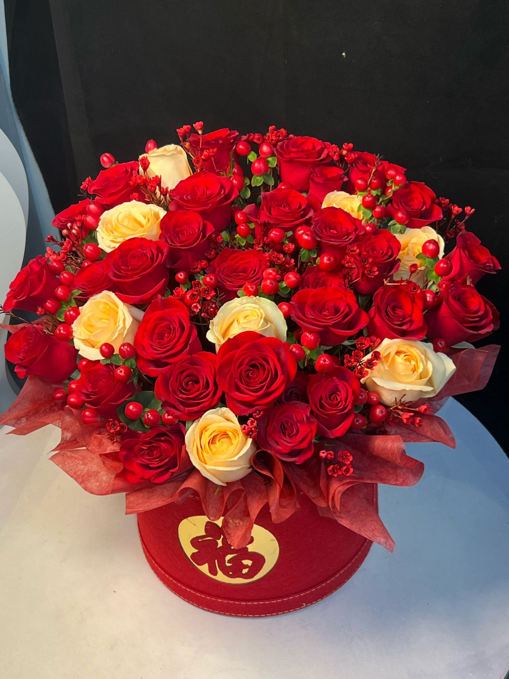 天天领红包今天给妈妈的花束,他收到好开