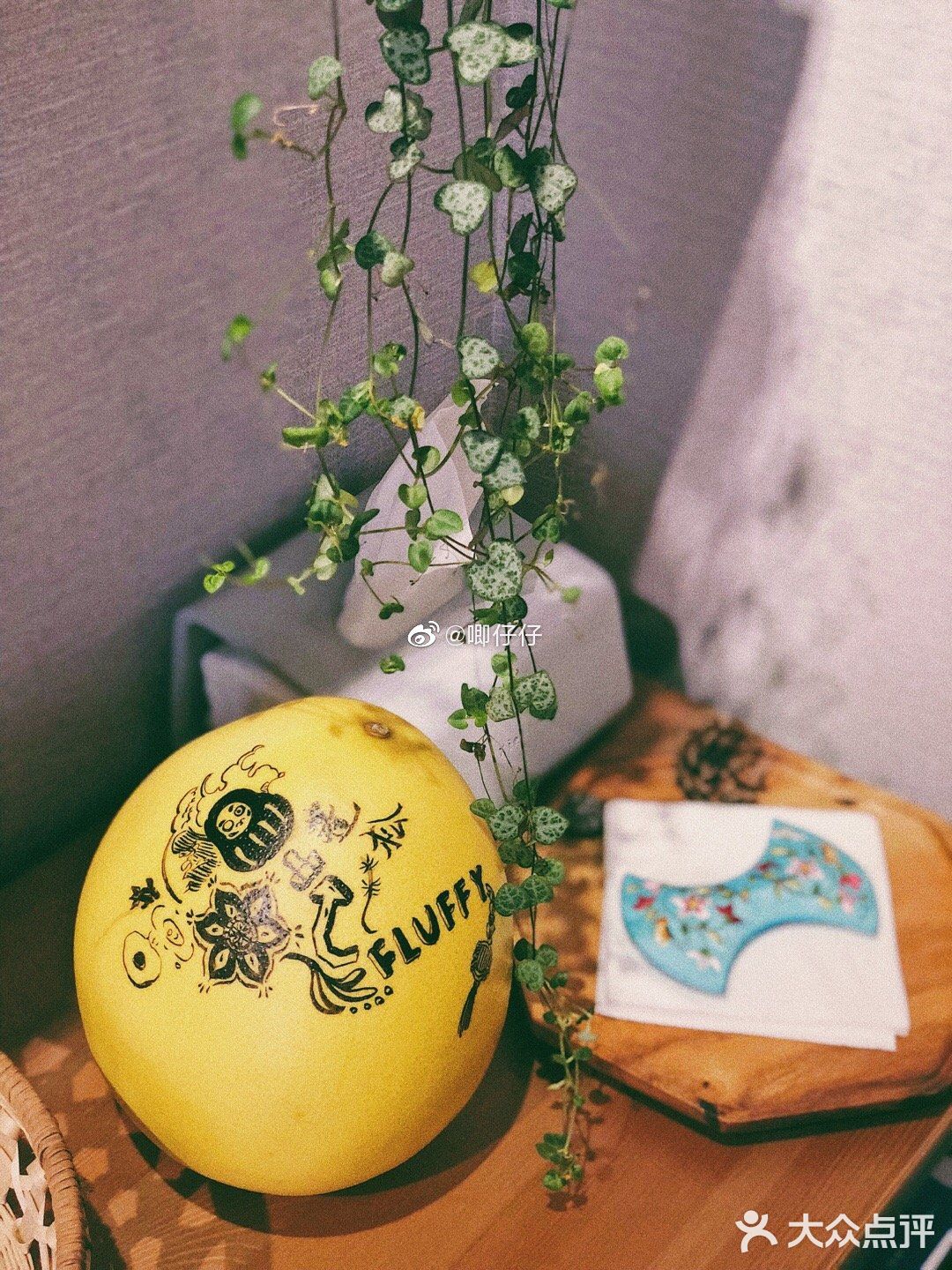 一杯Dirty 一杯抹茶拿铁 一份香蕉核桃磅蛋糕