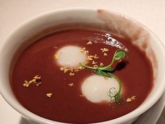 陈皮红豆沙黑芝麻汤圆-悦轩中餐厅·高空江景·杭州柏悦酒店