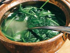 鸡汁菠菜豆衣-南小馆(迪士尼小镇店)