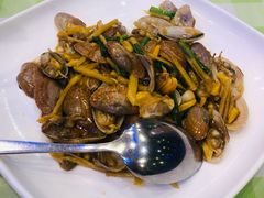 葱姜炒花甲-快乐海鲜城(虎泉街店)