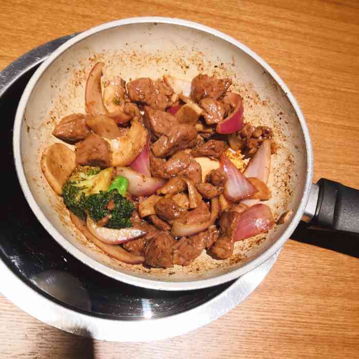 暗烧美式煎锅牛肉-"上月团的双人套餐 一直没吃 今天中午到店.