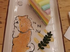彩虹蛋糕-豆柴町-柴犬主题狗咖(红鼎国际C座店)