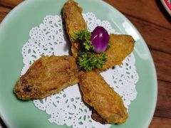 蛋黄鸡翅-新白鹿餐厅(西湖银泰店)