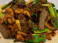 魔芋炒板筋-小雅木姜子烤鸡·贵州菜(鸿通城店)