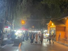 -布尔津河堤夜市