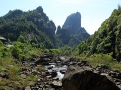 -楠溪江石桅岩