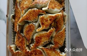 Pan-fried Pork and Scallion Dumplings