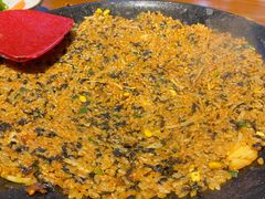 铁板炒饭-红辣椒八爪鱼特色韩国料理
