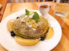抹茶水果松饼-Egg•Allday Brunch(襄阳北路店)