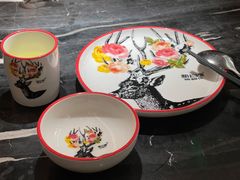 餐具摆设-新白鹿餐厅(虹桥南丰城店)