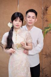 -桃子造型婚纱礼服(凤起广场店)