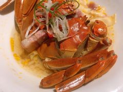 百叶咸肉蒸六月黄-蟹榭(静安寺晶品商场店)