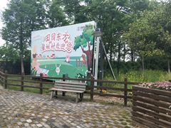 -田园东方蜜桃村的田野营地