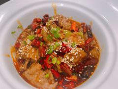 水煮牛肉-勺园中餐厅