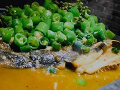 鲜青椒烤鱼-探鱼·鲜青椒爽麻烤鱼(中山大信新都汇店)