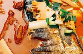 Braised Fish Head with Secret Sauce