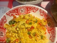 青红椒炒鸡蛋-恰八斗·猛火长沙菜(国贸店)