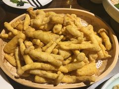 椒盐海鲜菇-宝轩渔府·老字号海鲜·正宗津菜(水上店)