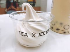 明前茉莉冰淇淋-夻茶HUATEA(水晶郦城店)