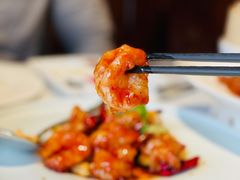 宫保大虾球-四季民福烤鸭店(望京南湖东园店)
