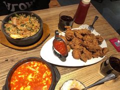炸鸡中战斗鸡-花腰餐吧Bistro烧烤 傣味(传媒大学店)