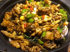 青椒紫苏味-蛙小侠·沸腾砂锅(南山欢乐颂店)