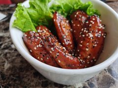 黑白芝麻鸡翅-Lets burger非常汉堡·环球风味(蓝色港湾店)