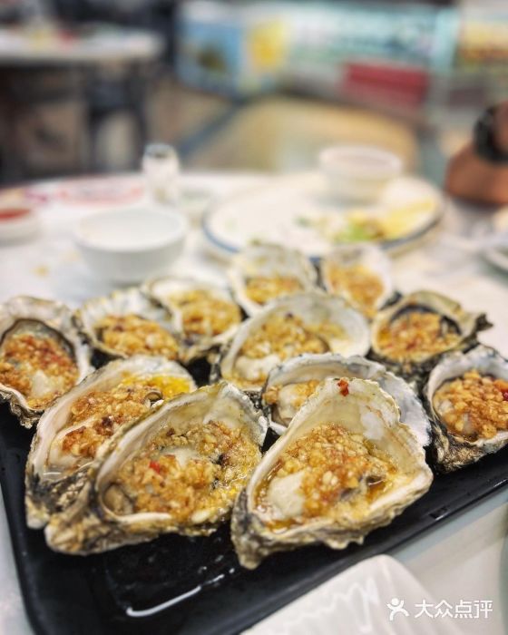 渔文乐·海鲜大排档(千灯湖店)炭烧生蚝图片