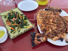 -北京龙庆四季香农家饭庄·灶台鱼·碳烤虹鳟鱼(龙庆峡店)