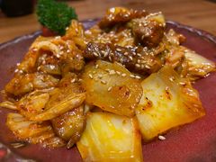 猪肉辣白菜-鸟鸣门屋台料理(金帝银泰店)