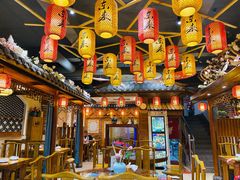 -东来菜馆•手抓海鲜家常菜•海鲜锅贴(鸽子窝店)