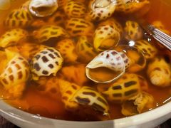古越陈酿煮花螺-杭州西子湖四季酒店·金沙厅