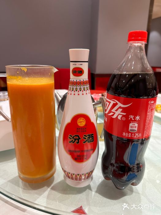 凯鸽酒楼•雁北民间菜(华北星店)现榨沙棘计图片
