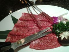 雪花牛肉-正苑26年海鲜烤肉•牛尾汤汤饭(东港店)