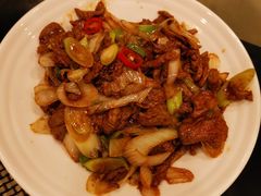 葱爆羊肉-茶叁酒肆·楚味江湖(菱角湖店)