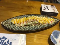 火炙巨型蟹棒寿司-岚山日式料理(郴州友阿国际广场店)