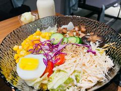 鸡丝菌菇沙拉-云水瑶意境云南菜(柏威年购物中心店)