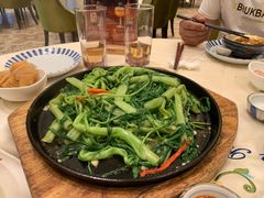虾酱啫通菜-沙龙酒家