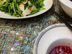 菊花菜炒豆腐-走马楼饭庄(慈城古县城店)