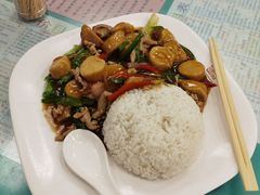 日本豆腐肉片饭-烧鹅濑(西华路店)