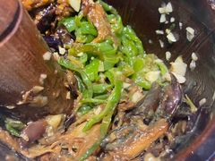 皮蛋青椒擂茄子-费大厨辣椒炒肉(黄兴中心广场店)