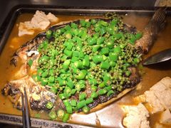 -探鱼·鲜青椒爽麻烤鱼(广州花都来又来店)