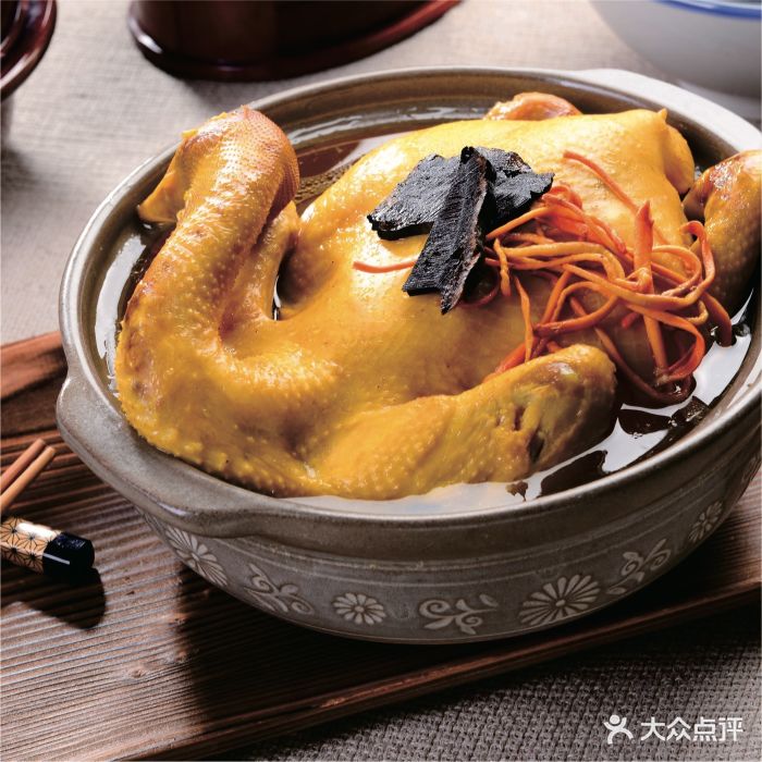 石灵芝炖老鸡汤