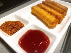 酥酥嫩嫩炸牛奶-海底捞火锅(关山保利店)