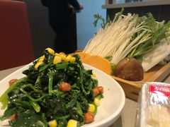 果仁菠菜-蝎王府羊蝎子(虎坊桥总店)